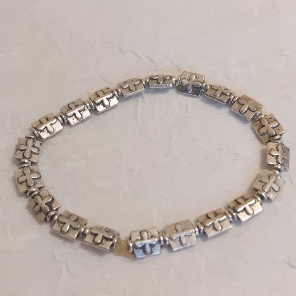 💐 Silver Metal Bracelet